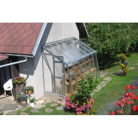 SZKLARNIA OGRODOWA JEDNOSKRZYDŁOWE DRZWI VARIUS C4,5 SZKŁO 4mm 6,9m2 